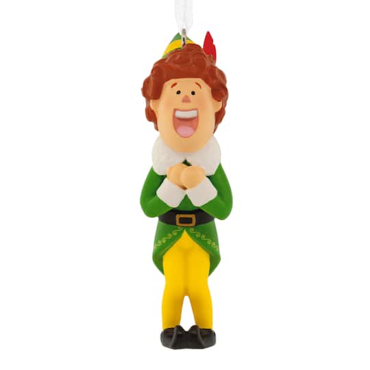 Hallmark Christmas Ornament Elf Buddy the Elf Excited - Multi